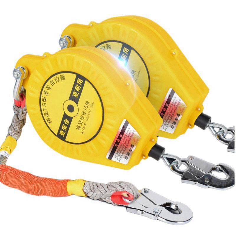添盾 TS-5 5米钢丝绳TS型防坠器坠落制动器(双重自锁，双层罩壳)