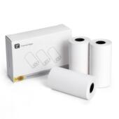 防水标签纸 纸盒装 2寸不干胶连续纸10年留影三防热敏 带背胶