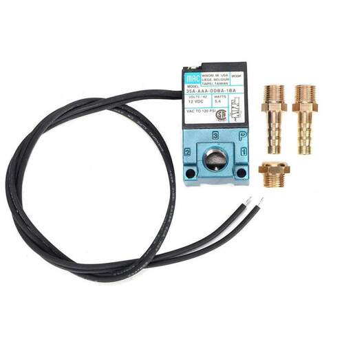 3端口DC12V 5.4W控制电磁阀,用于提升控制器 35A-AAA-DDBA-1BA