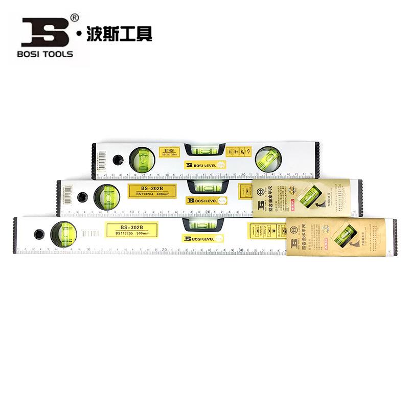 波斯 铝合金水平尺 BS-302B 113203 113204 113245 113205 113206