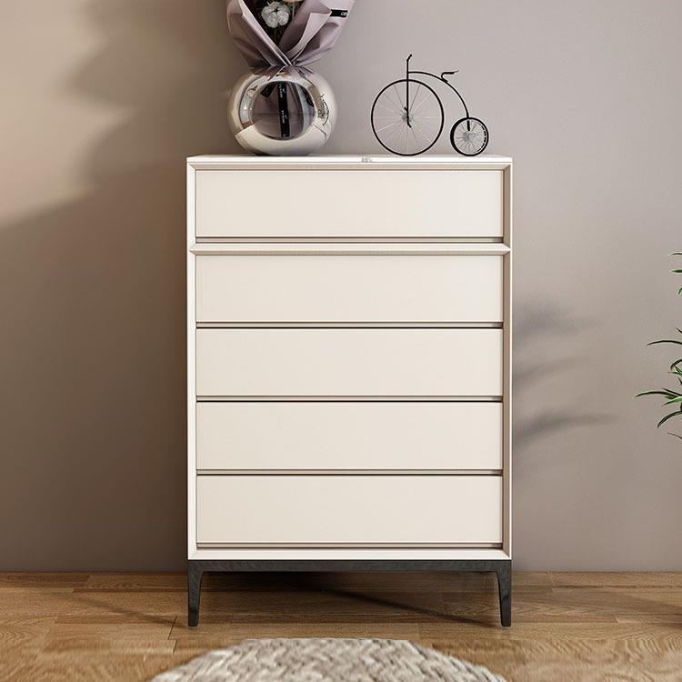 实木五斗柜储物柜卧室收纳柜客厅边柜斗柜简约现代抽屉柜子小立柜