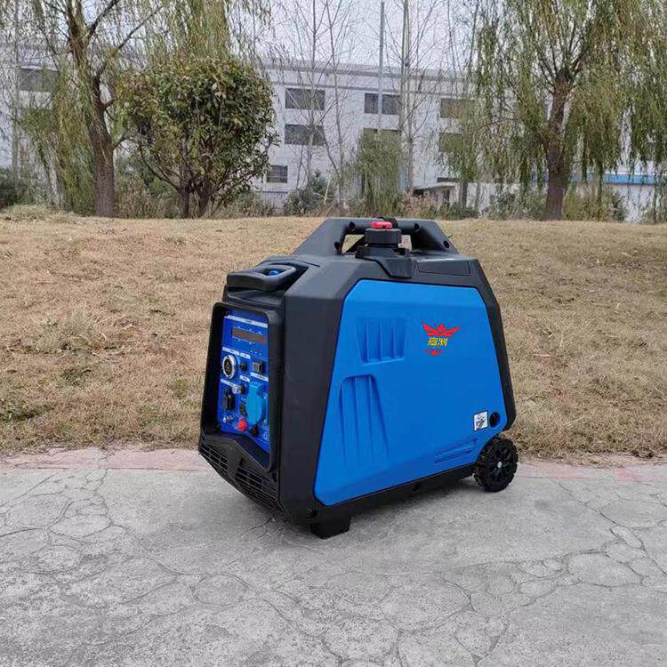 嘉测3KW小型便携带遥控静音数码变频发电机 手提式低噪音房车家用