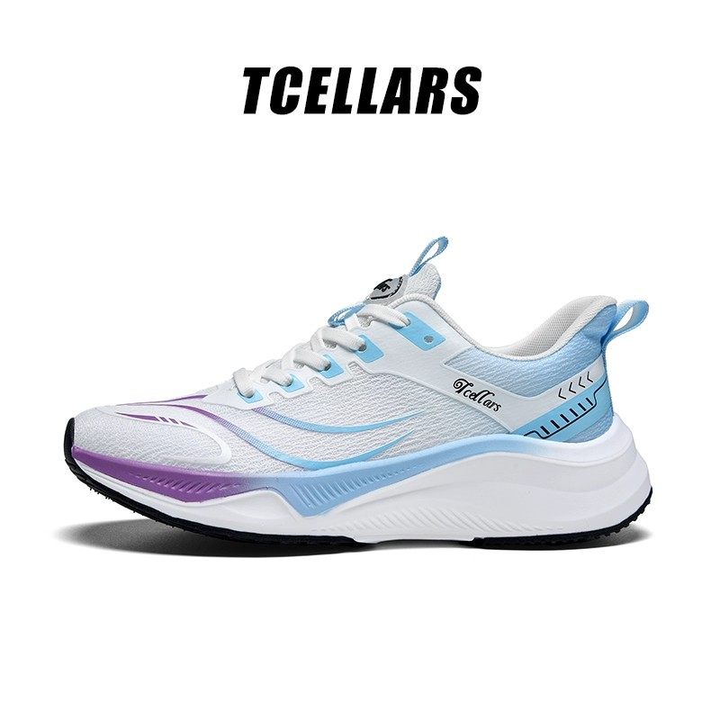 TCELLARS男鞋运动鞋2025冬季新款青年透气网面鞋跑步鞋轻便软底潮