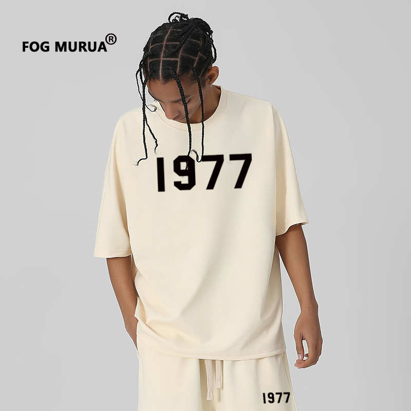 FOG MURUA第七季主线新款情侣1977潮牌T恤高街外穿男女夏款A