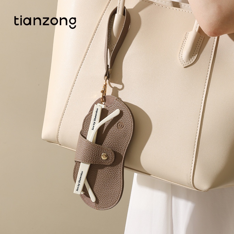 眼镜收纳袋墨镜收纳包挂式太阳镜便携收纳盒挂包墨镜盒眼镜夹