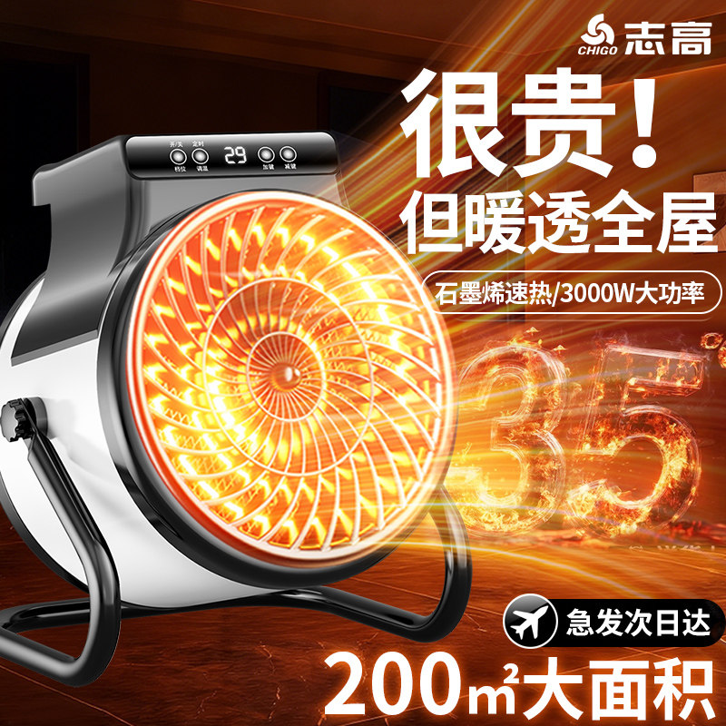 志高小钢炮工业大功率暖风机