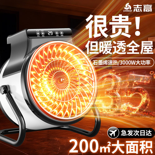 志高小钢炮工业大功率暖风机