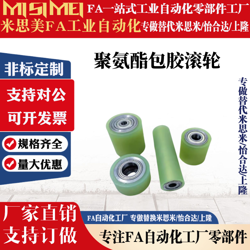 C-RORGSUS25-304包胶滚轮