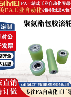 T米思米C-RORUA RORGA25-30-35-40-50-20-30-40-50聚氨酯包胶滚轮