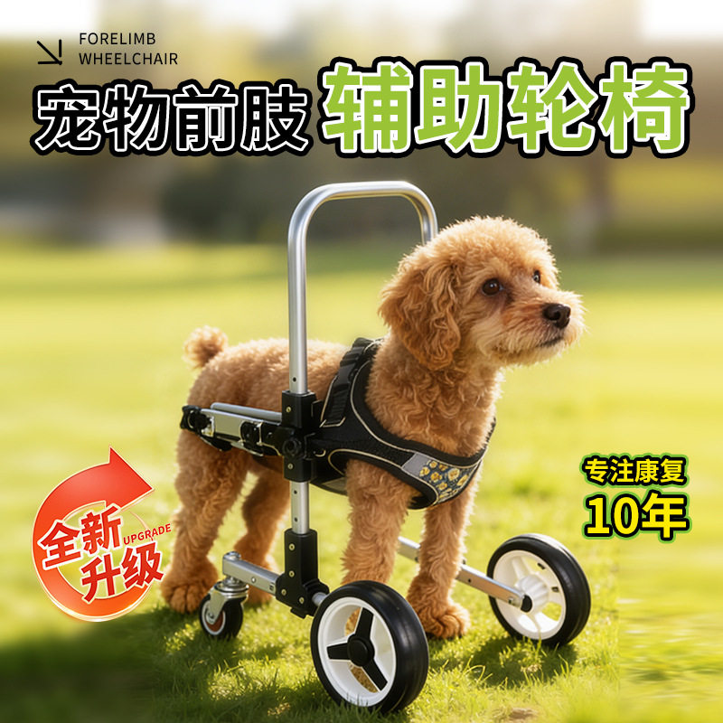 狗狗专用前肢残疾辅助轮椅｜轻便