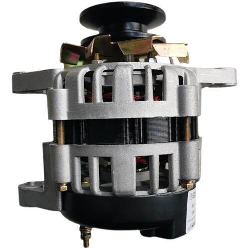 皮带轮式220V1500W小型无刷恒压纯铜线包家用照明小型交流发电机