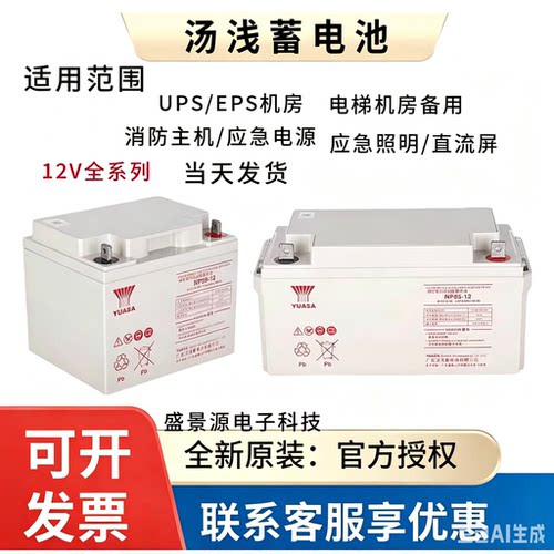 汤浅蓄电池NP100-12 12V100AH12V65AH12V120AH38AH24AH155AH200AH