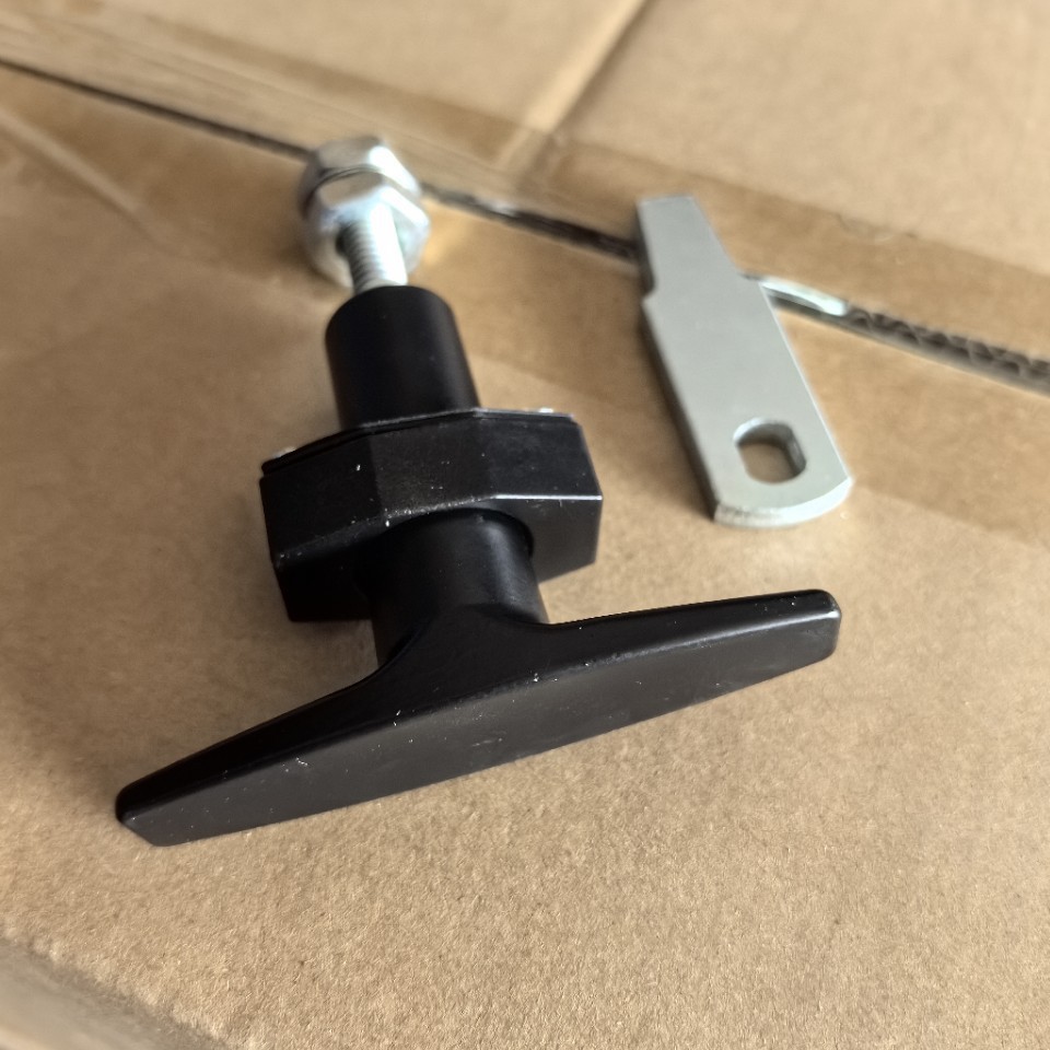 怀海柜锁T型把手锁伸缩收紧门锁M