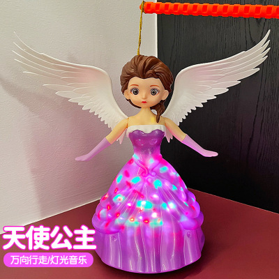 中秋节爱艾莎公主灯笼儿童手提小女孩新款2025玩具带音乐灯光礼物