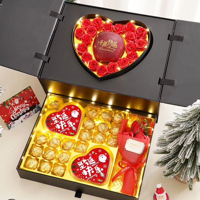 圣诞礼物女生创意平安夜苹安果实用套装送女友闺蜜生日情人节礼盒