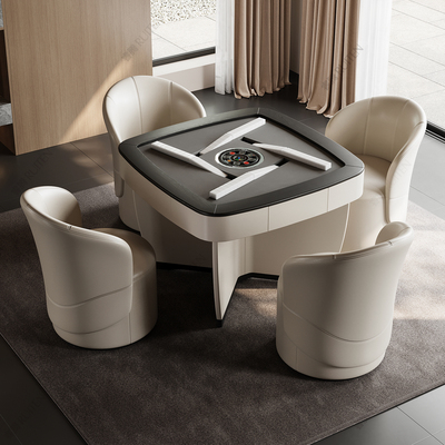 睿腾正品高端实木全自动麻将餐桌