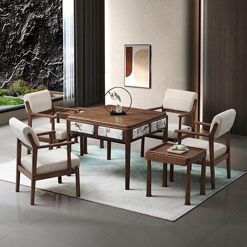 睿腾麻将机全自动家用桌餐桌两用多功能一体机低音棋牌室会所同款