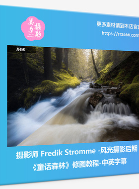 摄影师Fredik Stromme风光摄影后期《童话森林》修图教程中英字幕