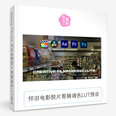 Danny Gevirtz 怀旧电影胶片剪辑调色LUT预设Creative Filmmaking