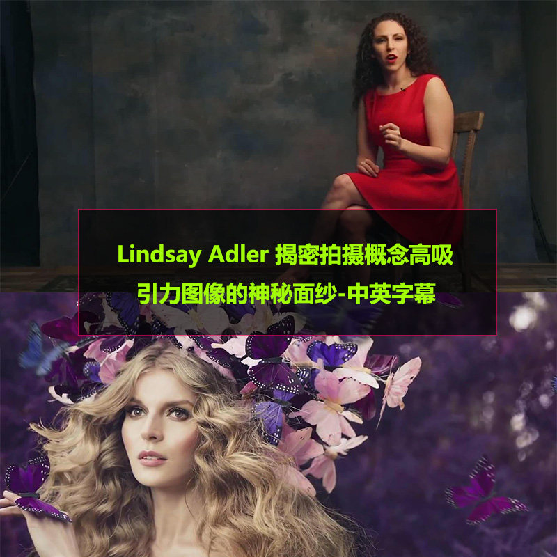 lindsay adler 揭密拍摄概念高吸引力图像的神秘面纱-中英字幕