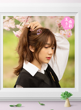 NIKON D810拍摄校园美女人像RAW原图PS后期修图调色练习素材