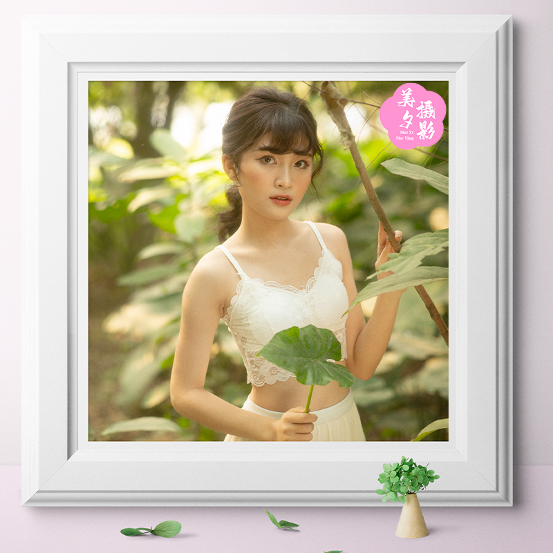 Canon EOS 5D Mark III拍摄唯美森系美女RAW原图PS后期调色素材
