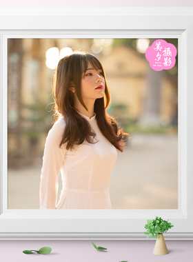 NIKON D810拍摄侧颜杀美女人像RAW原图PS后期修图调色练习素材