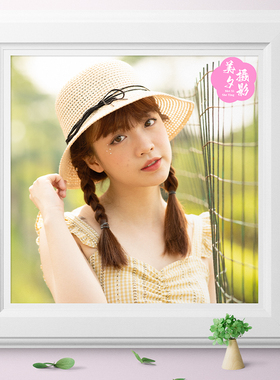 NIKON D810拍摄户外美女人像RAW原图PS后期修图调色练习素材