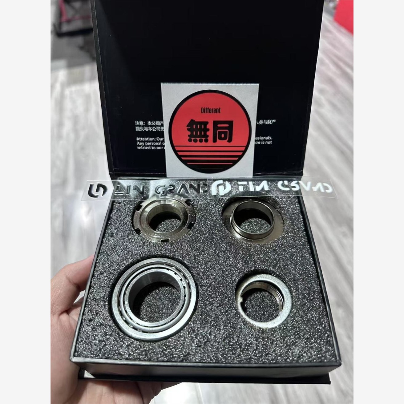 正品麟皇304不锈钢压力轴
