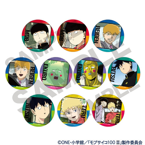 现货 灵能百分百 盲抽徽章 彩框场面写 灵幻 mob 小酒窝 整盒