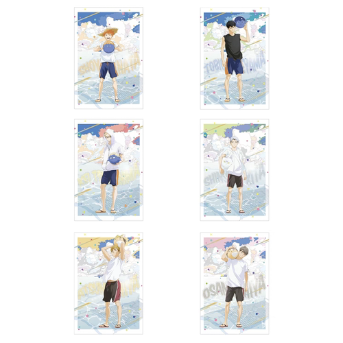 现货 文房具 排球少年 夏日沙排 明信片 卡片 再贩