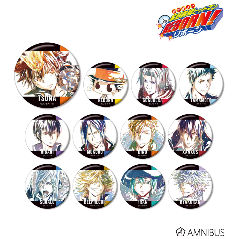 现货 AMNIBUS 家庭教师 Ani-Art 吧唧徽章 Vol.4 再版 周边