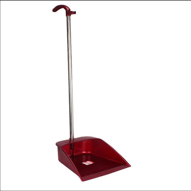 单个簸箕不锈钢撮箕加厚塑料家用扫把笤帚簸箕垃圾斗大号畚箕铲子