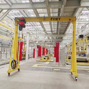 FT5 龙门架性能稳定简易手推可移动龙门架 0.5厂家出售小型门式