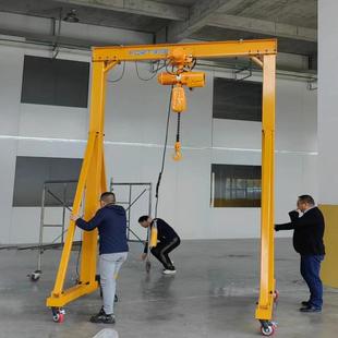 FT5宁波厂家供应简易1T起重用简易式 手推龙门架