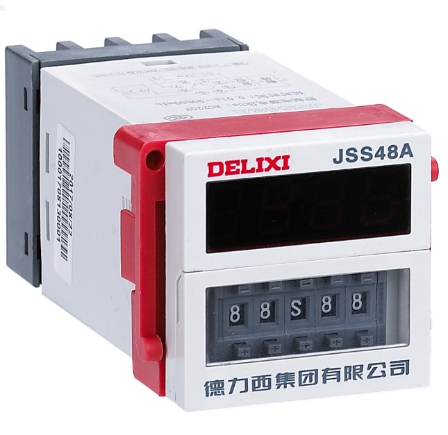 德力西时间继电器JSS48A-S循环型0.1S-99H数显式DH48S-S AC220V 五金/工具 时间继电器 原图主图