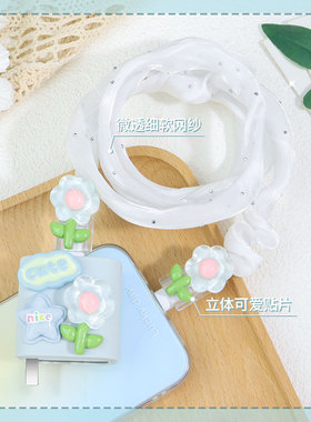 适用于66Wvivos30全包可爱款充电器保护套x200ultra/x200数据线缠绕线防折断iQOOZ10turboiQOOZ9通用充电线套