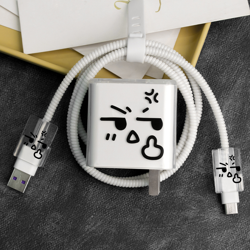 vivo80w数据线保护套缠绕绳