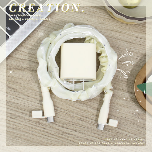 充电器数据线保护套简约硅胶新款