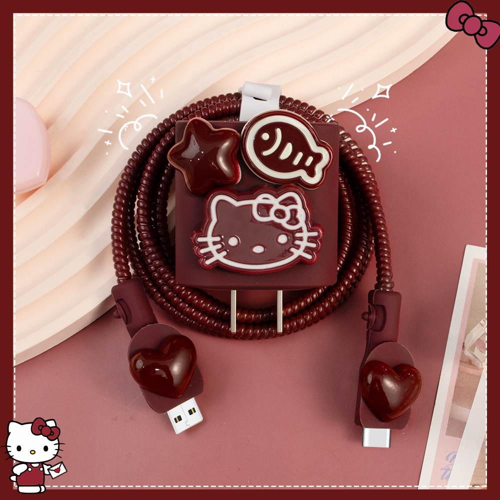 充电器数据线保护套硅胶简约新款