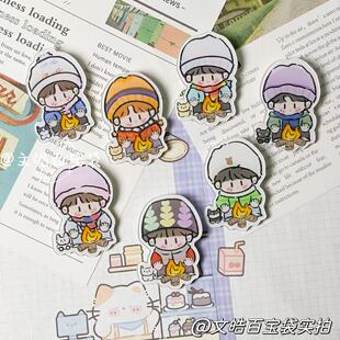 取暖时代少年团胸针马嘉祺宋亚轩贺峻霖同人可爱热卖Q版挂件装饰