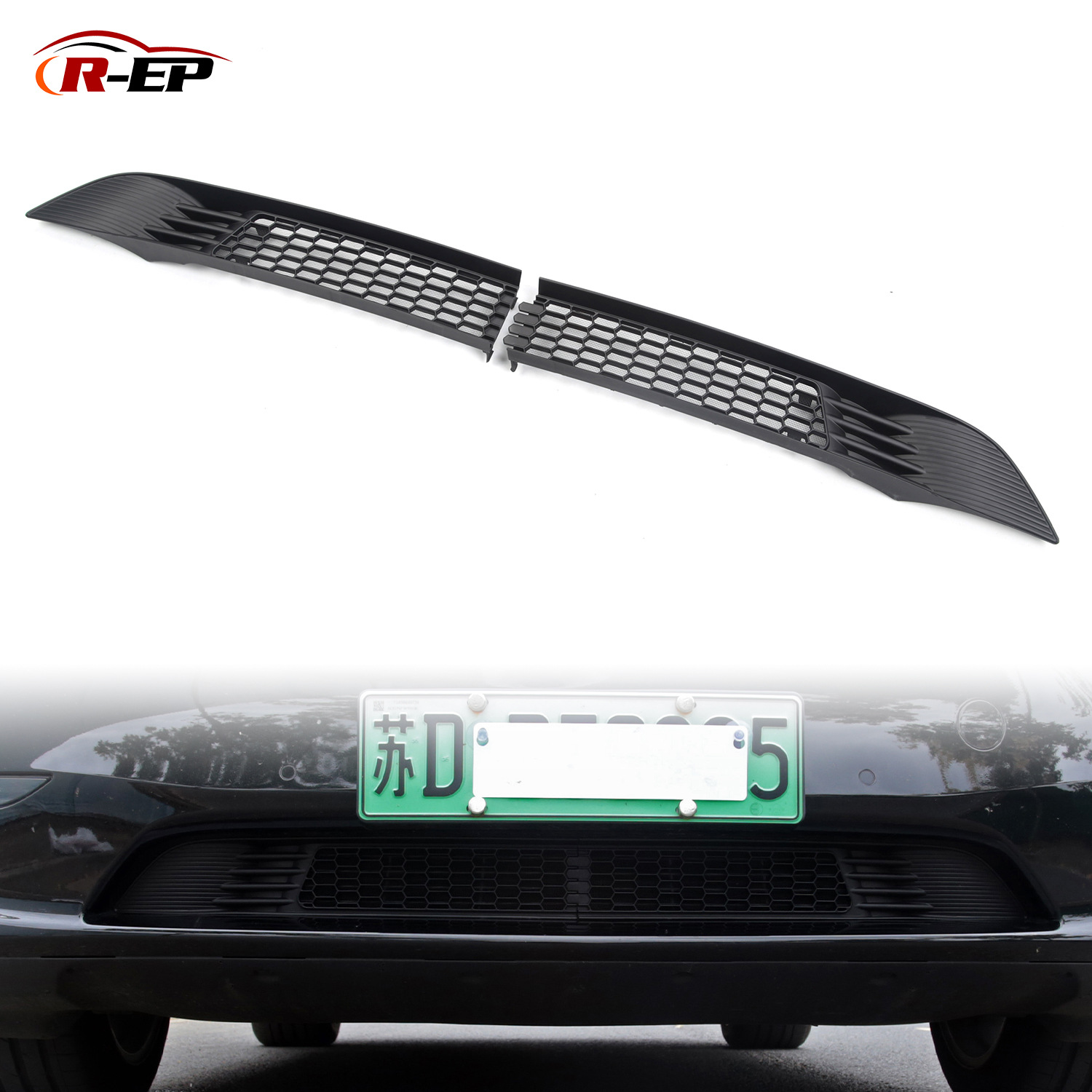 适用特斯拉Model3Y前中网防虫网