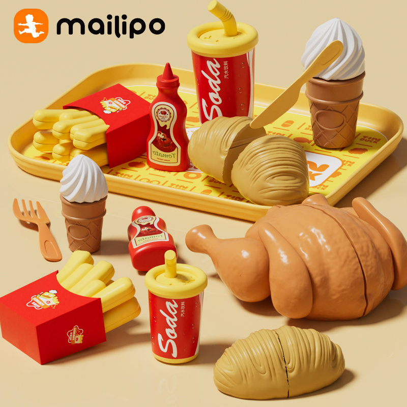 麦乐宝麦乐炸鸡店商超同款玩具