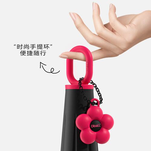 OBALL正品多巴胺女神杯316不锈钢水杯便携车载家用办公简约保温杯