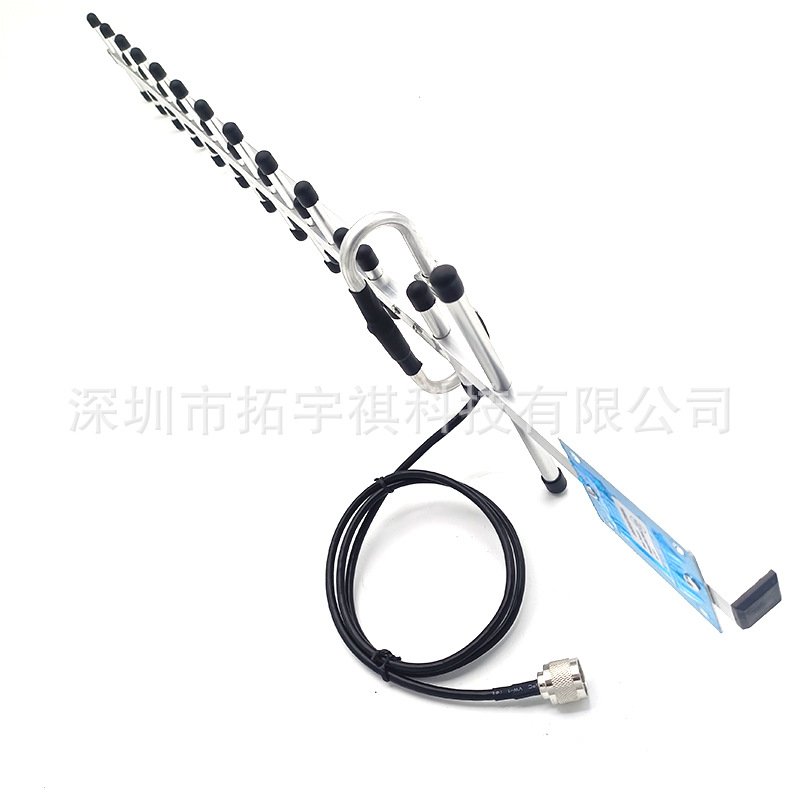 4g八木天线鱼骨yagi天线23单元25DB高增益室外定向天线N公头50-3