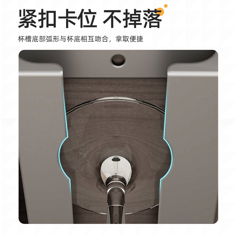 不锈钢红酒杯架倒挂高脚杯收纳置物架子家用轻奢高档摆件悬挂酒柜