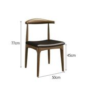 北欧实木餐桌复古黑色做旧长方形吃饭桌子家用客厅原木餐桌椅组合