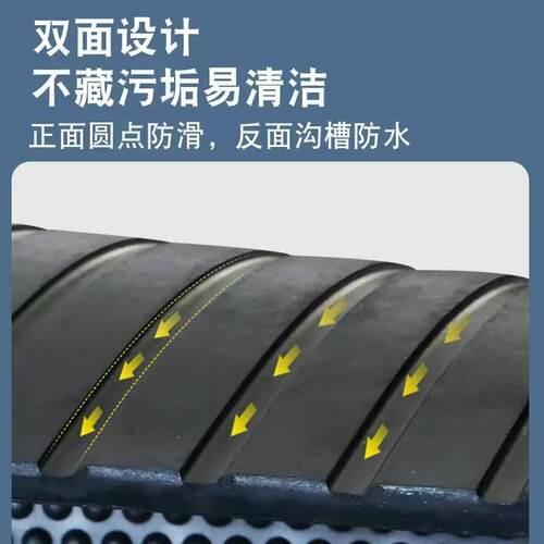 牛棚畜牧垫黑色防滑畜牧橡胶板养殖场耐磨防水橡胶垫猪仔橡胶垫
