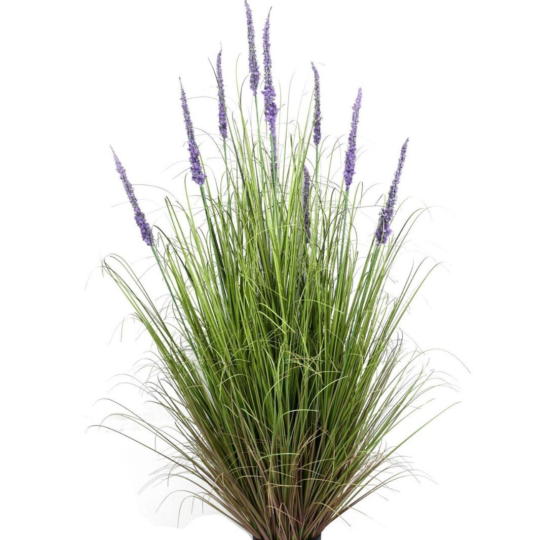 仿真绿植薰衣草盆栽客厅婚礼装饰造景假花仿真花盆景