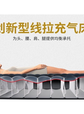 INTEX 68758 充气床 植绒条纹 正品 双人充气床 气床 植绒充气床